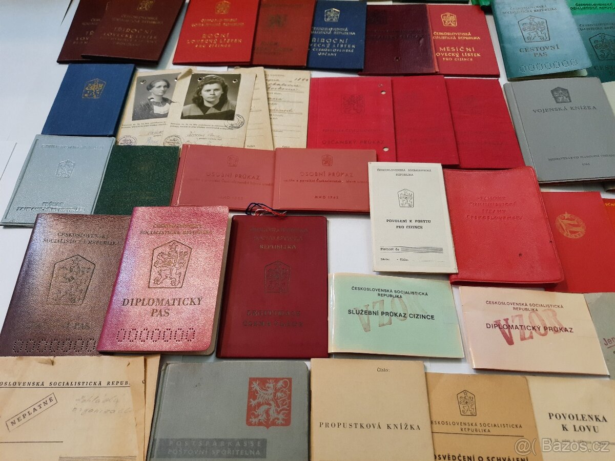 Sbírám staré doklady a průkazy - 2