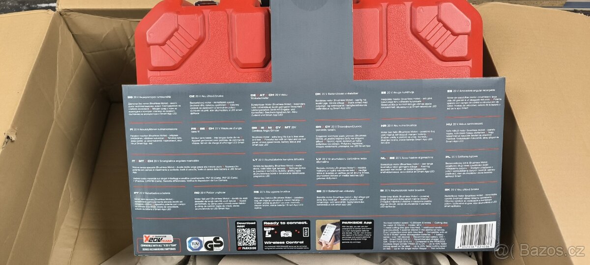 PWSAP 20-Li F6 aku úhlová bruska s akumulátorem a nabíječkou - 2