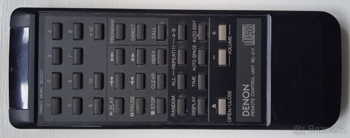 DENON - dálkový ovladač - 2