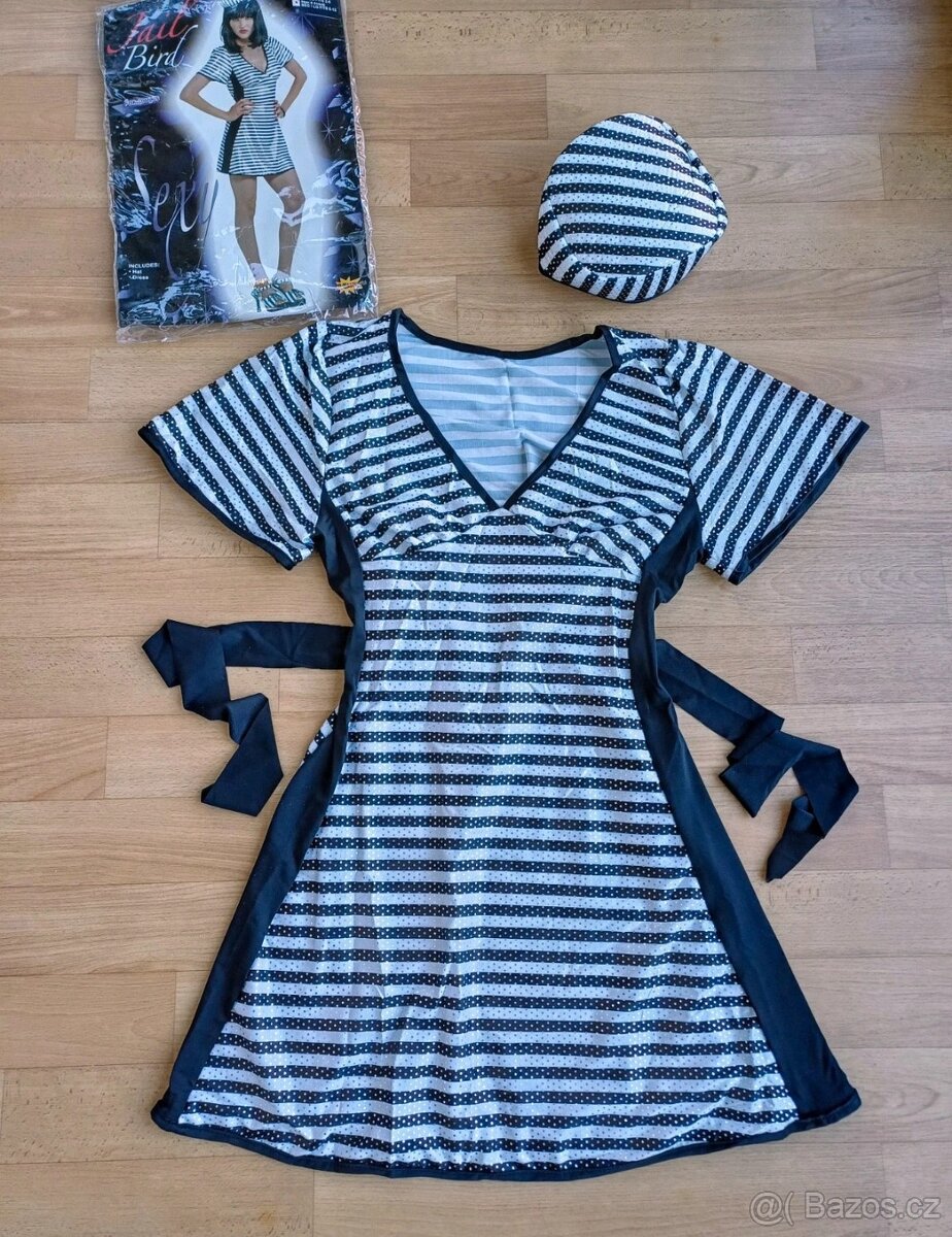 Karnevalový kostým VĚZEŇKYNĚ vel.M/L - 2