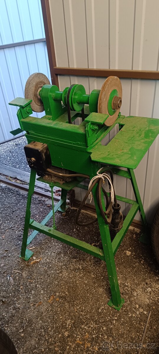 Bruska domácí výroby Třífázový motor 380 V 550 W - 2