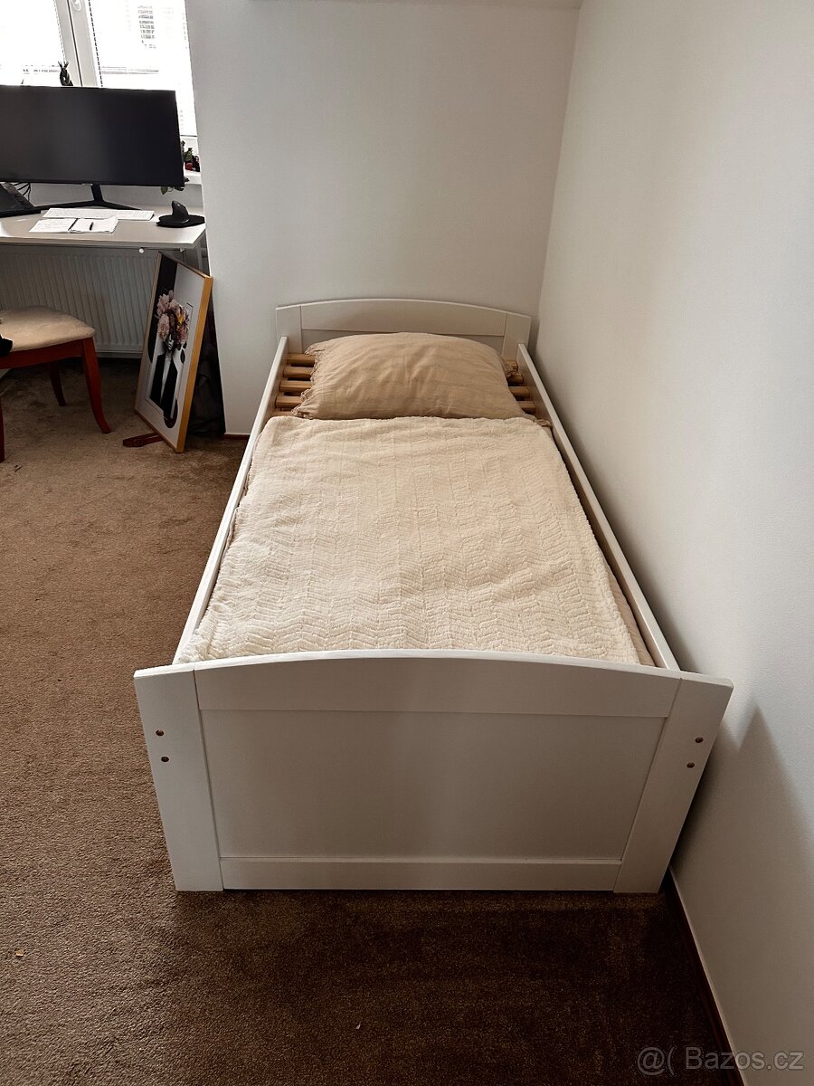 Postel 200x100 bila - 2