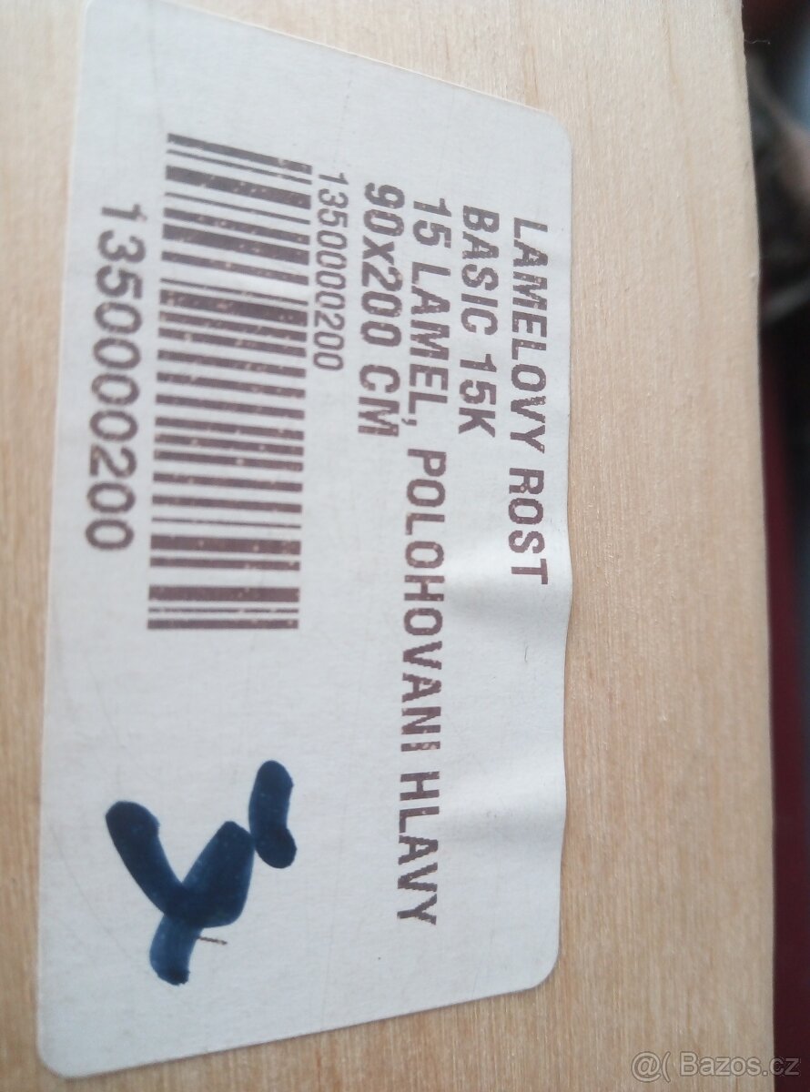 lamelový rošt 90x200 nastavitelný - 2