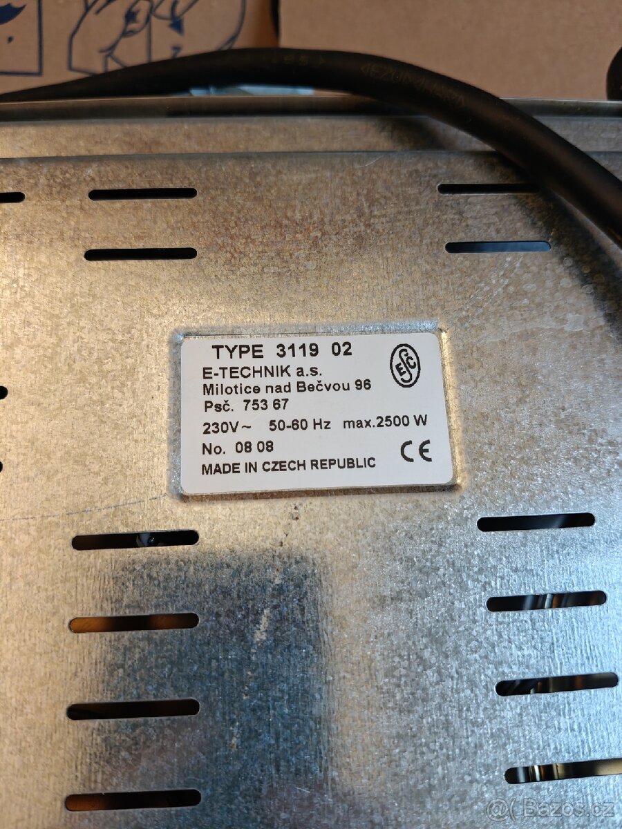 Vařič elektrický - 2