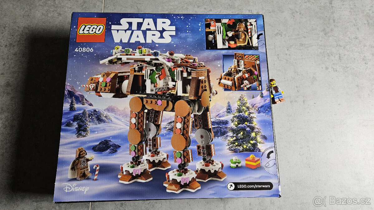 Nové Lego 40806 Gingerbread AT-AT - 2