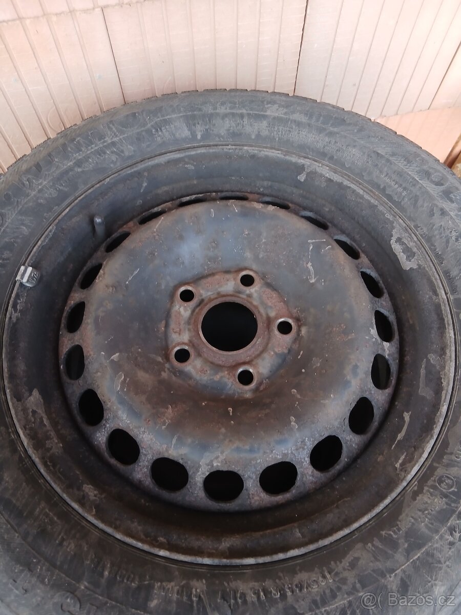 R15 plechové disky sada 5x112 - 2