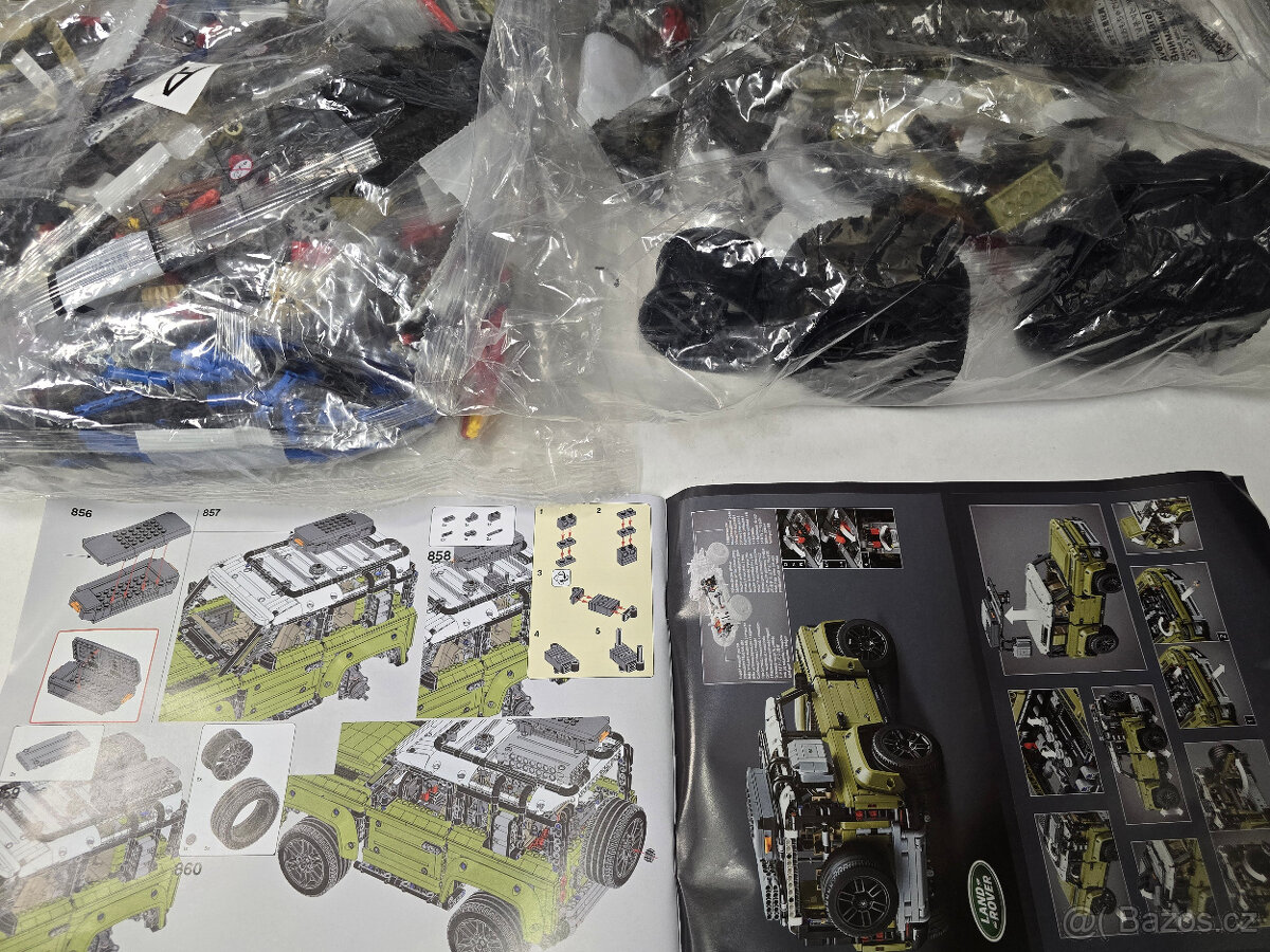 STAVEBNICE Technic 42110 Land Rover Defender NAHRADA - 2