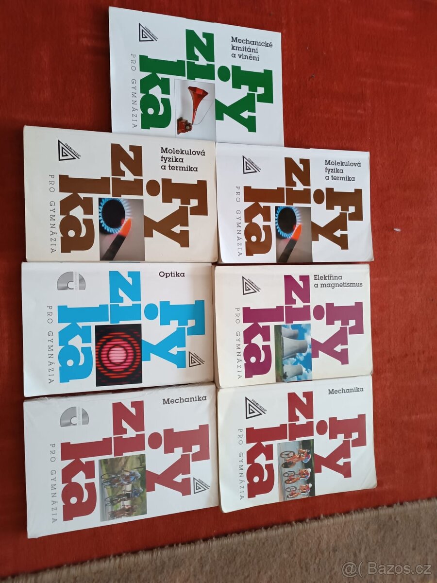 Učebnice matematiky, chemie, fyziky, biologie - 2