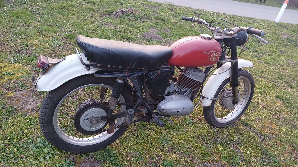 Čz 250 trial - 2