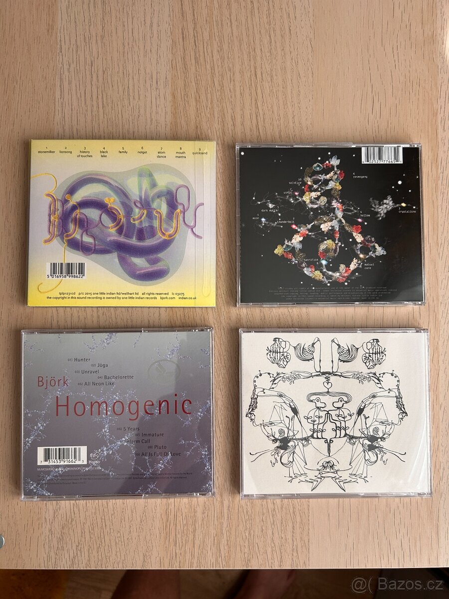Prodám 4 CD Bjork - 2