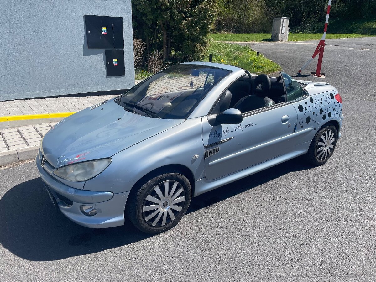 Prodám cabrio 206 cc - 2