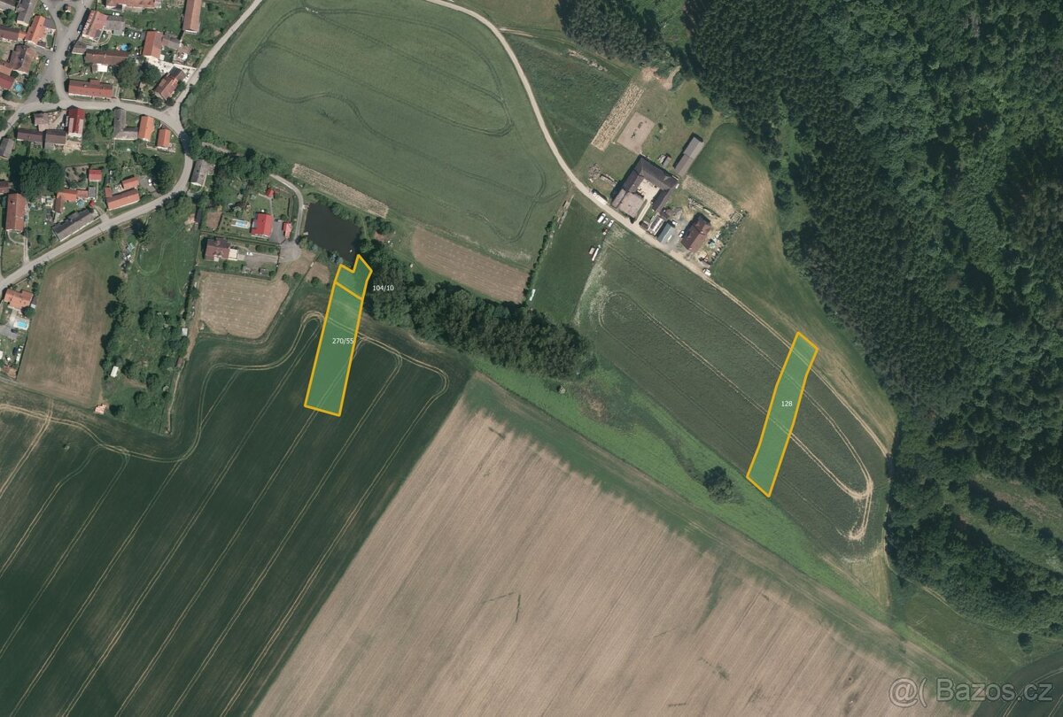Zemědělská půda, prodej, Bečice, Tábor - 2