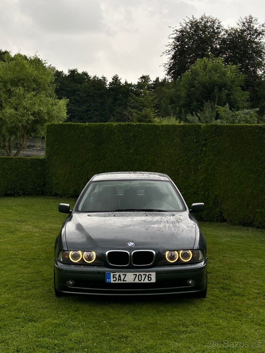 BMW E39 525i (M54B25) – bez koroze, manuál, rok 2003 - 2