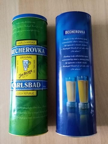 Plechové dózy Becher - 2