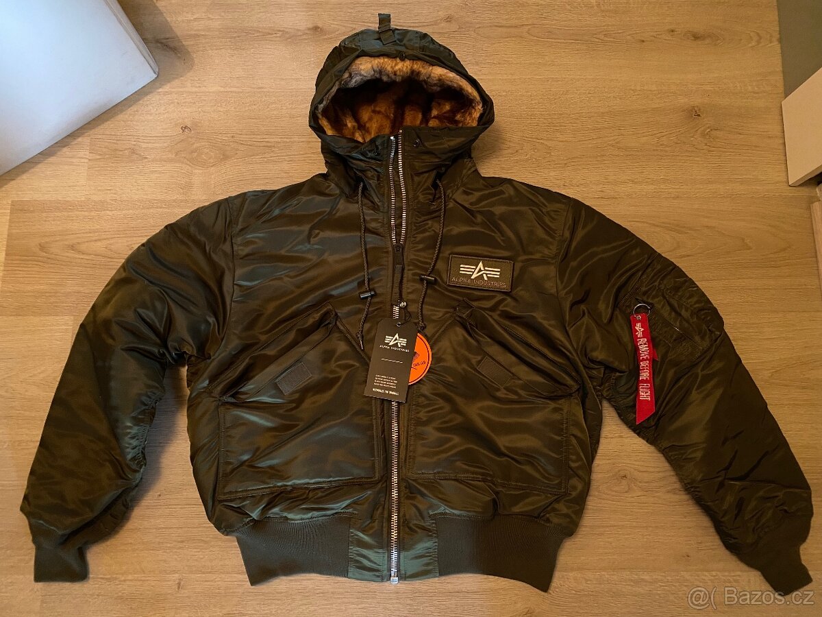 Panska zimní bunda alpha industries nová L - 2