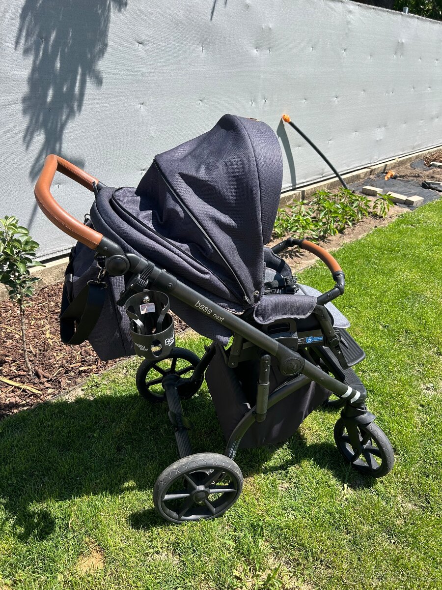 Roan Bass Next Kombinovaný kočárek 2v1 - Resort Blue - 2