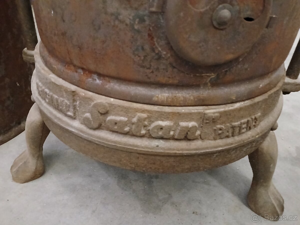 Pilinová kamna Satan - 2