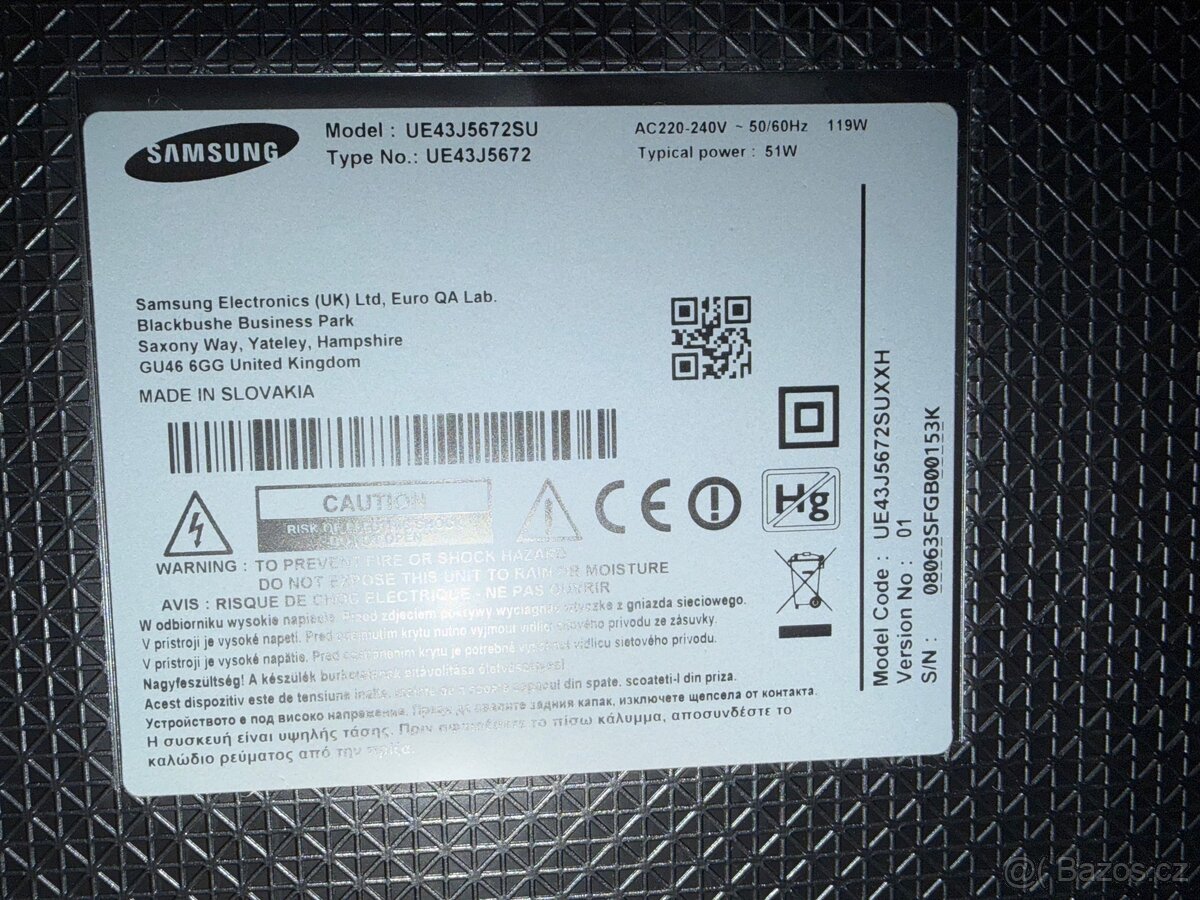 43" TV Samsung UE43J5672 - 2