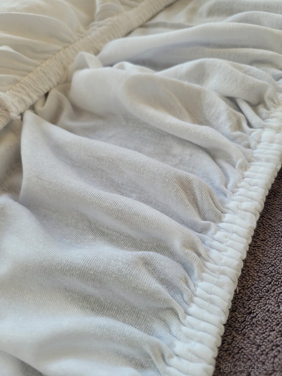 Prostěradlo do kočárku (2 ks) Träumeland - bílé - 2