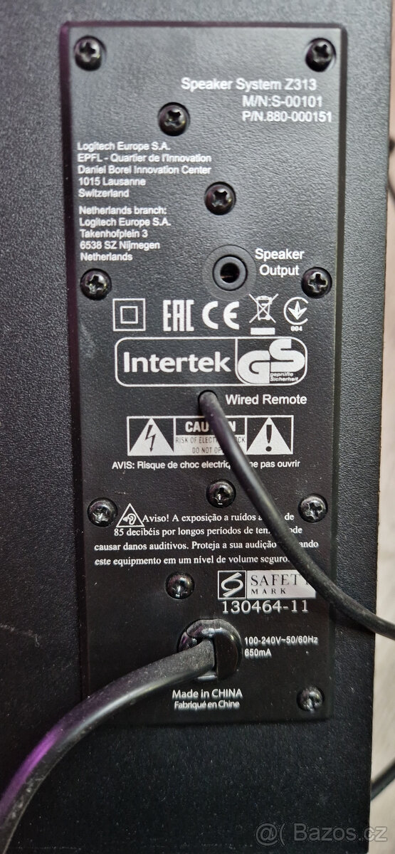 Prodám reproduktory LOGITECH - 2