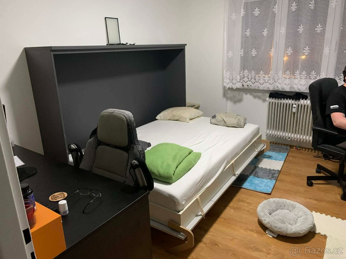 Skládací / sklopná postel 140x200 - 2