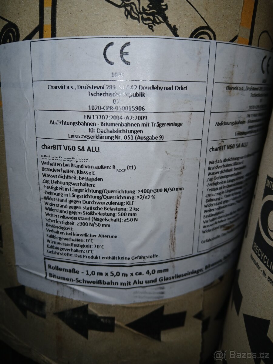 Ipa - lepenka 4mm s AL vložkou 5m. - 2