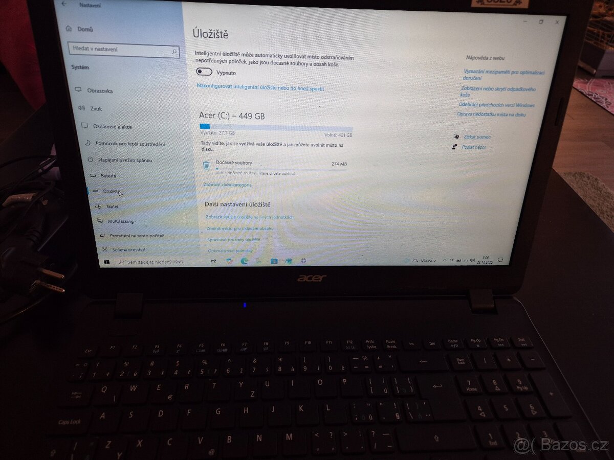 Notebook Acer 15" Extensa 2519 - 2