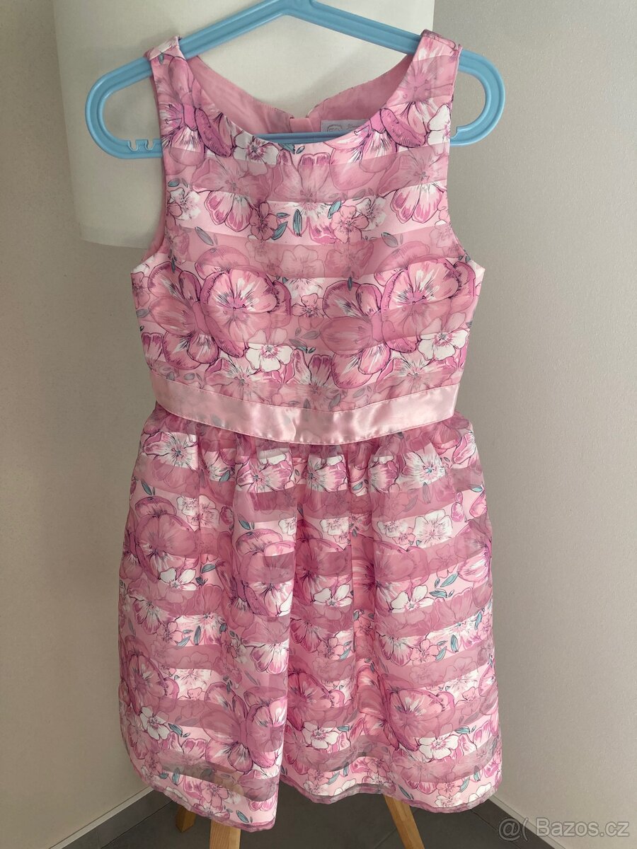 Smyk slavnostní šaty 134 cm - 2