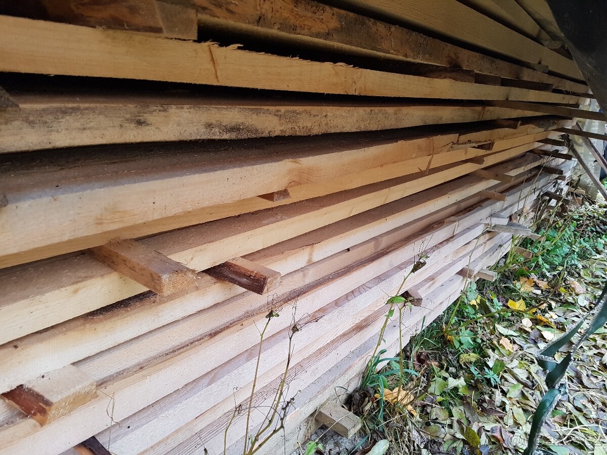 střešní latě 6x4cm s okrajem - 2