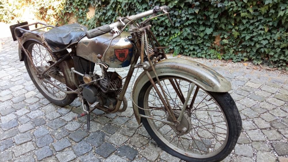 Motocykl MR. 40 léta. - 2