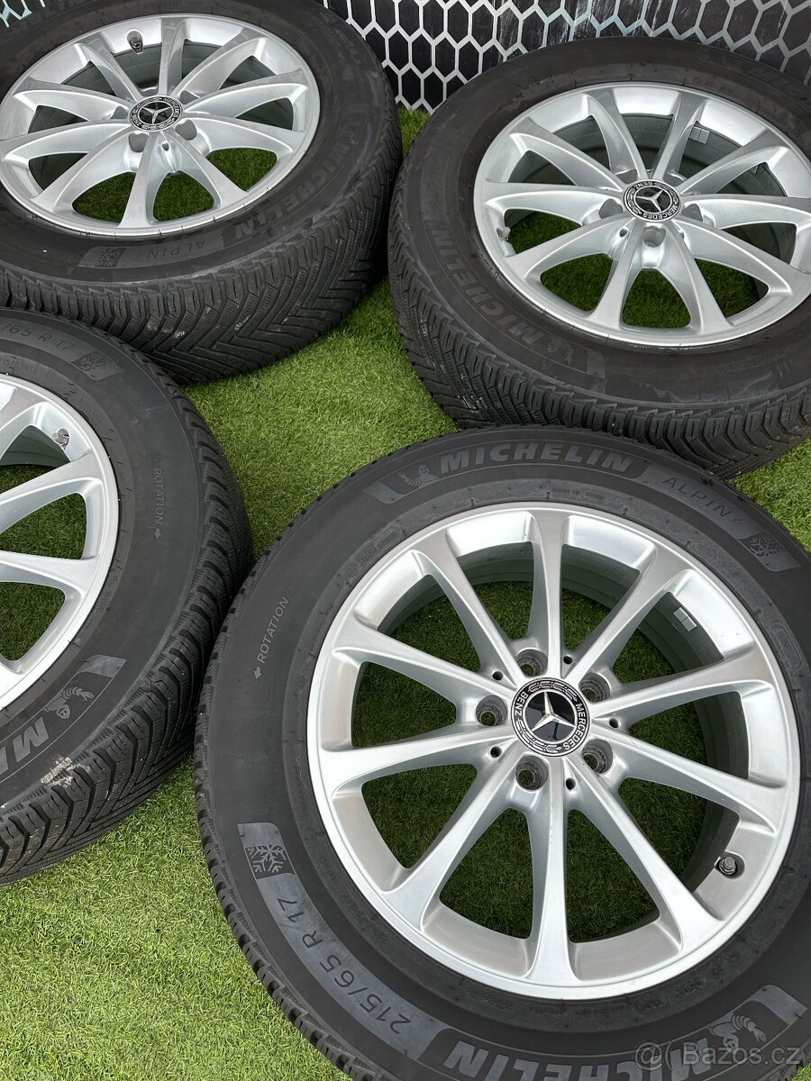 Mercedes GLA/GLB ZIMNÍ SADA 215/65 R17 MICHELIN - 2