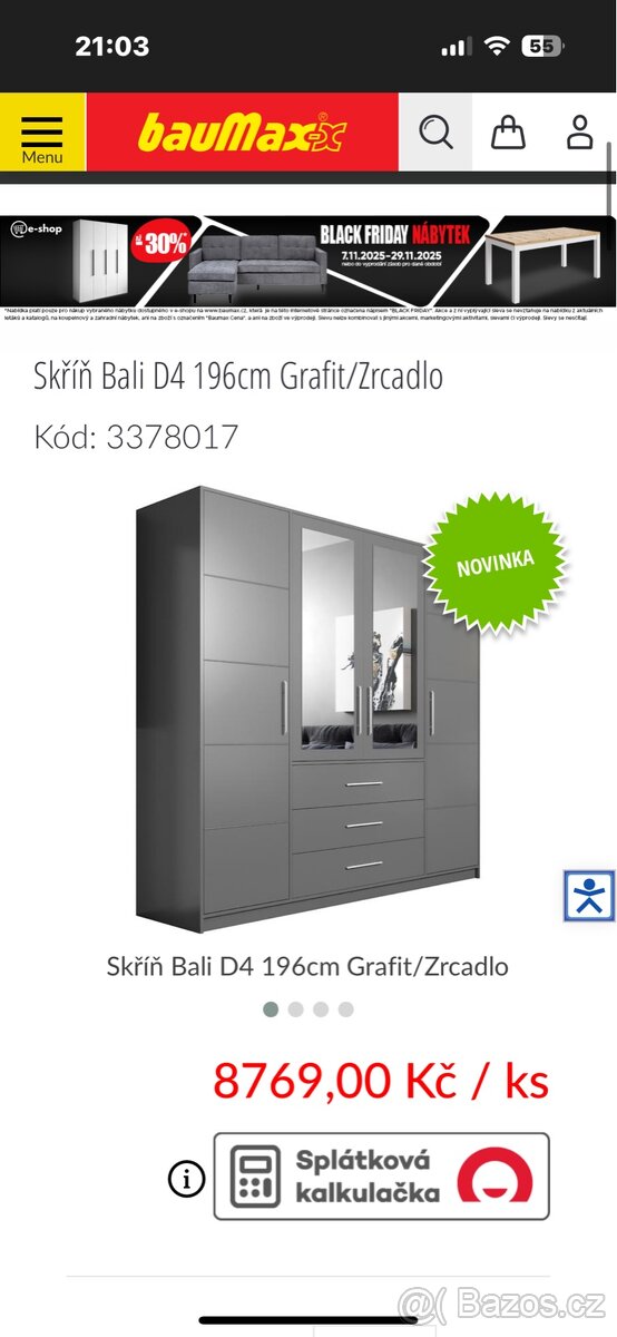 Šatní skříň - 2