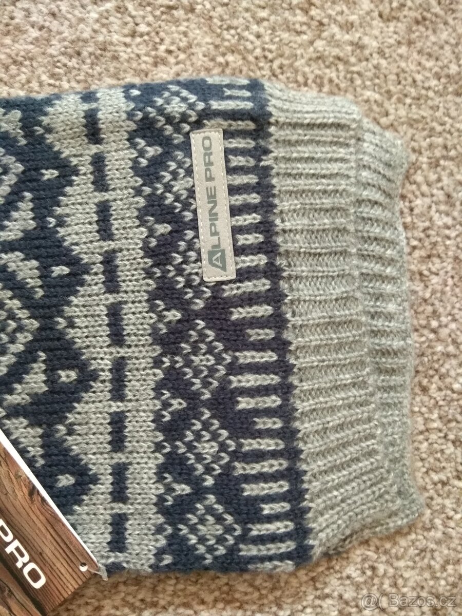 Nová unisex zimní šála ALPINE PRO - 180 cm, orig. balení - 2