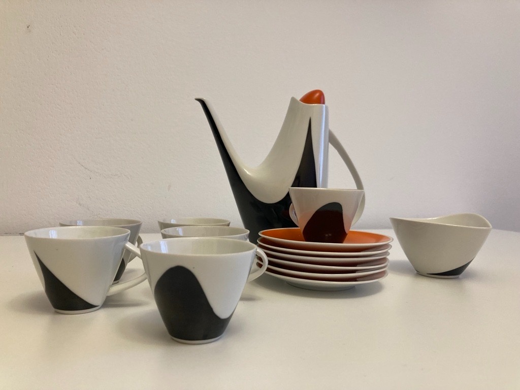 Bruselský porcelánový servis „Tria“ - 2