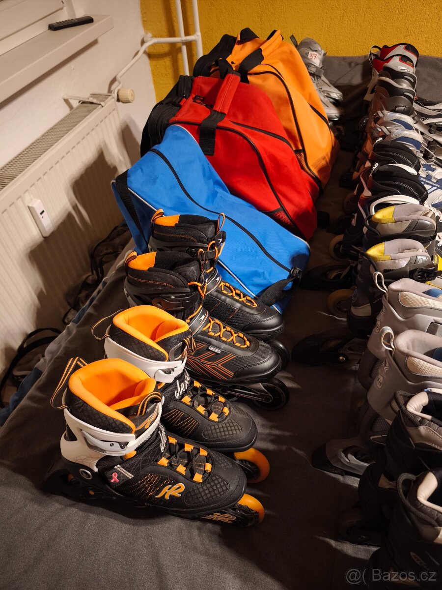 Výprodej bruslařského klubu - Inline brusle vel. 37-45 - 2