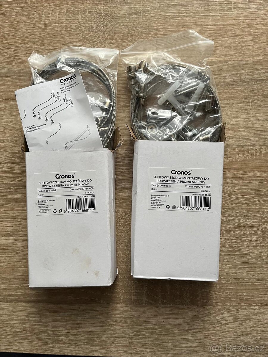 Stropní závěs pro infrapanel Cronos - 2