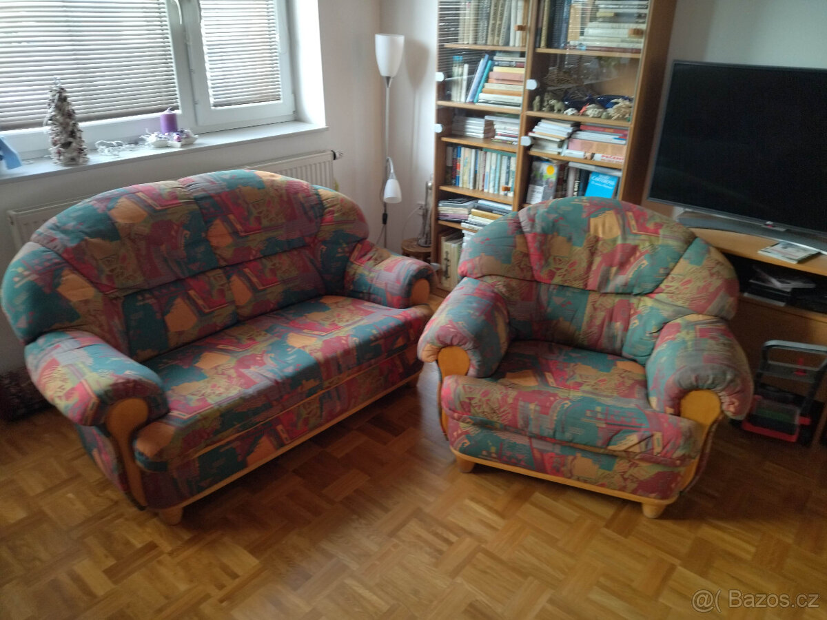 Sedací souprava za odvoz 3+2+křeslo - 2