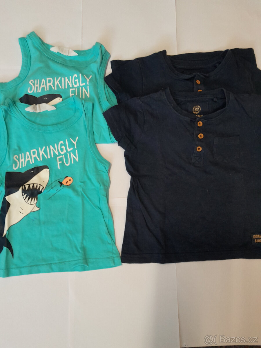 Tílka a trička pro dvojčata - 2