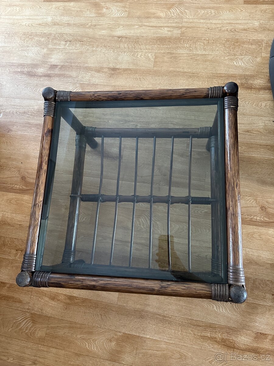 Ratanový stolek - 2