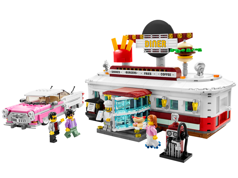 LEGO BrickLink 910011 1950’s Diner - 2