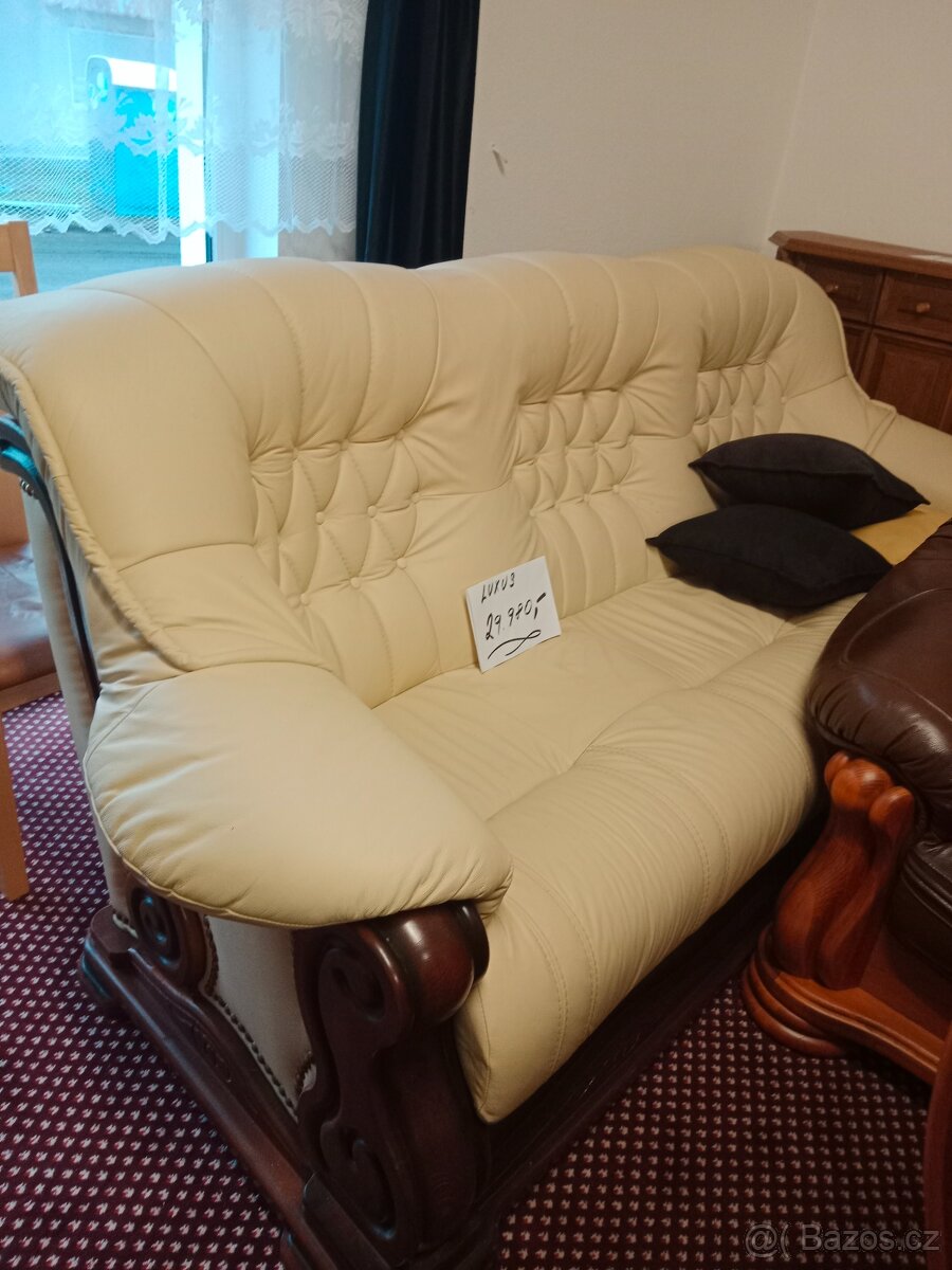 Kožená sedačka - 2