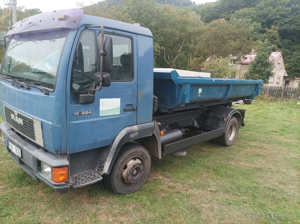 Hákový nosič kontejnerů MAN 10.224 Meiler - 2