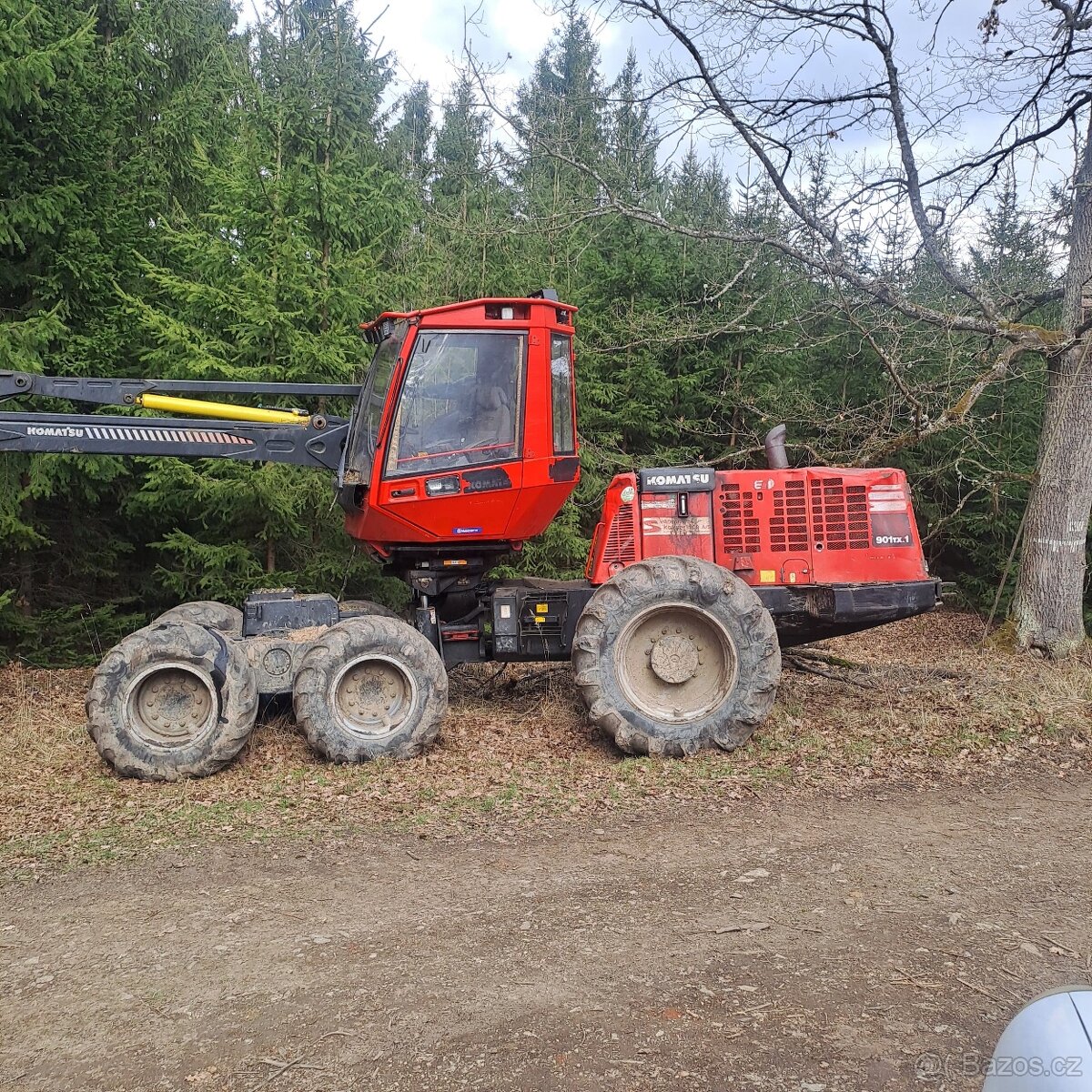 Harvestor komatsu 901 tx.1 - 2