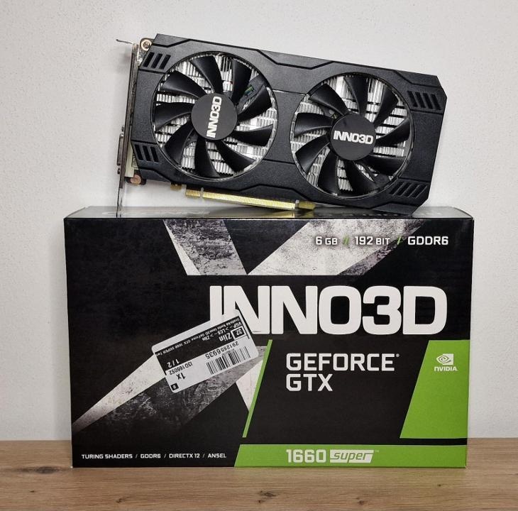 Grafická karta GTX 1660 super 6GB - 2