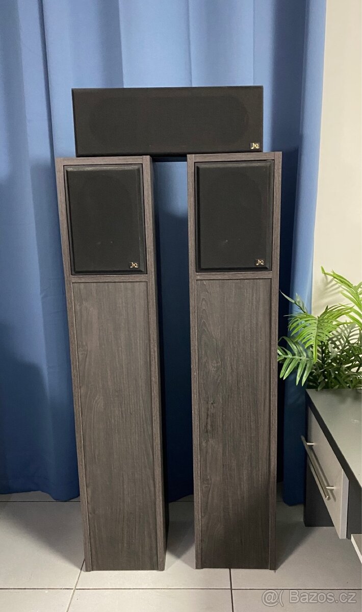 AQ reprosoustavy – 2× satelitní + centrální reproduktor - 2