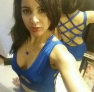 Nové modré letní šaty vel. XL - 2