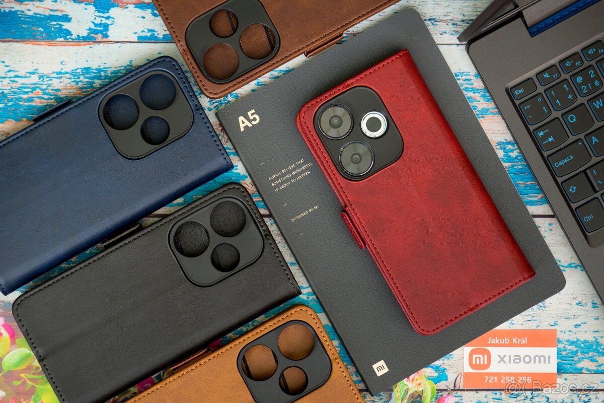 Zavírací pouzdra s bočním páskem pro Xiaomi / Redmi / Poco - 2