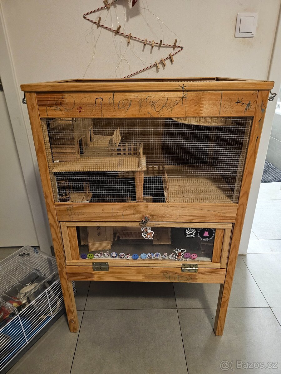 Velka klec + mala klec pro hlodavce - 2