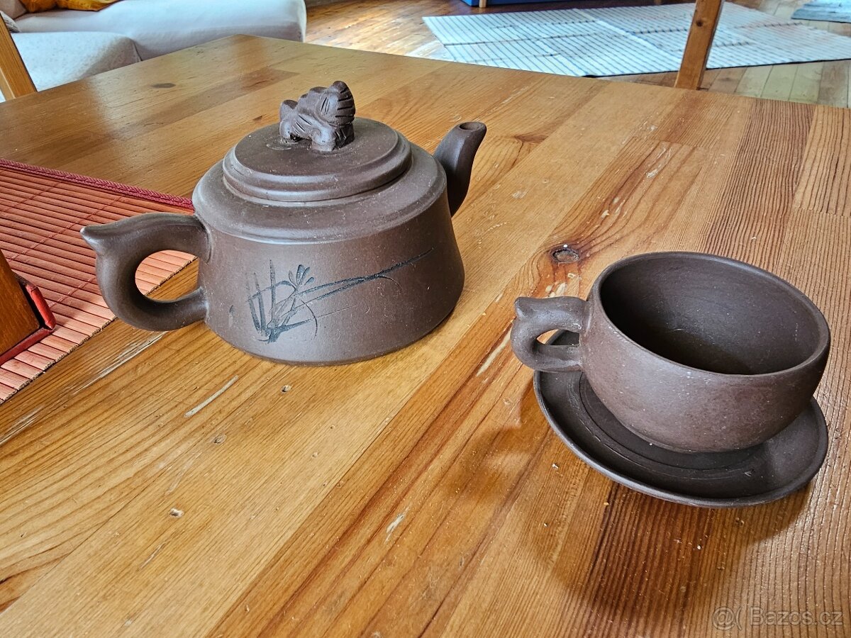 Keramická čajová souprava nepoužívaná - 2