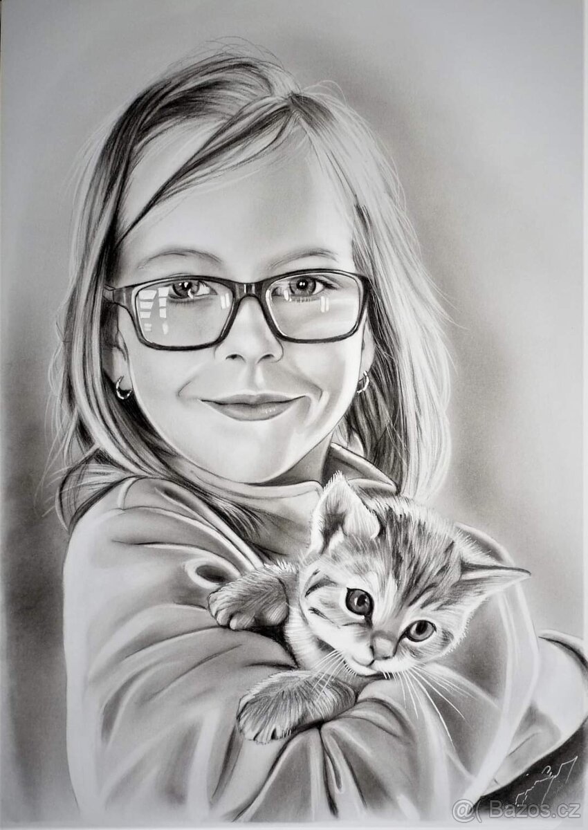 KRESBA PORTRÉTŮ PODLE FOTOGRAFIE - 2